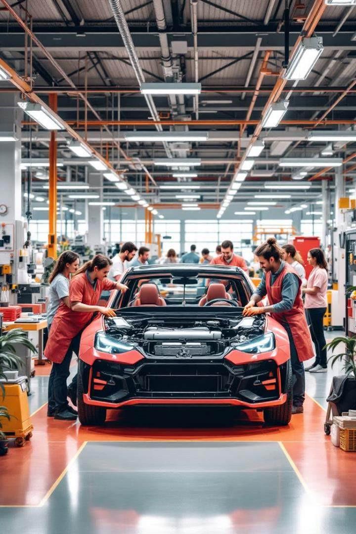 Automobilindustrie – Erste Projekte